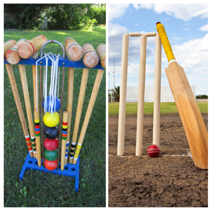 Craft your very own family set of outdoor games