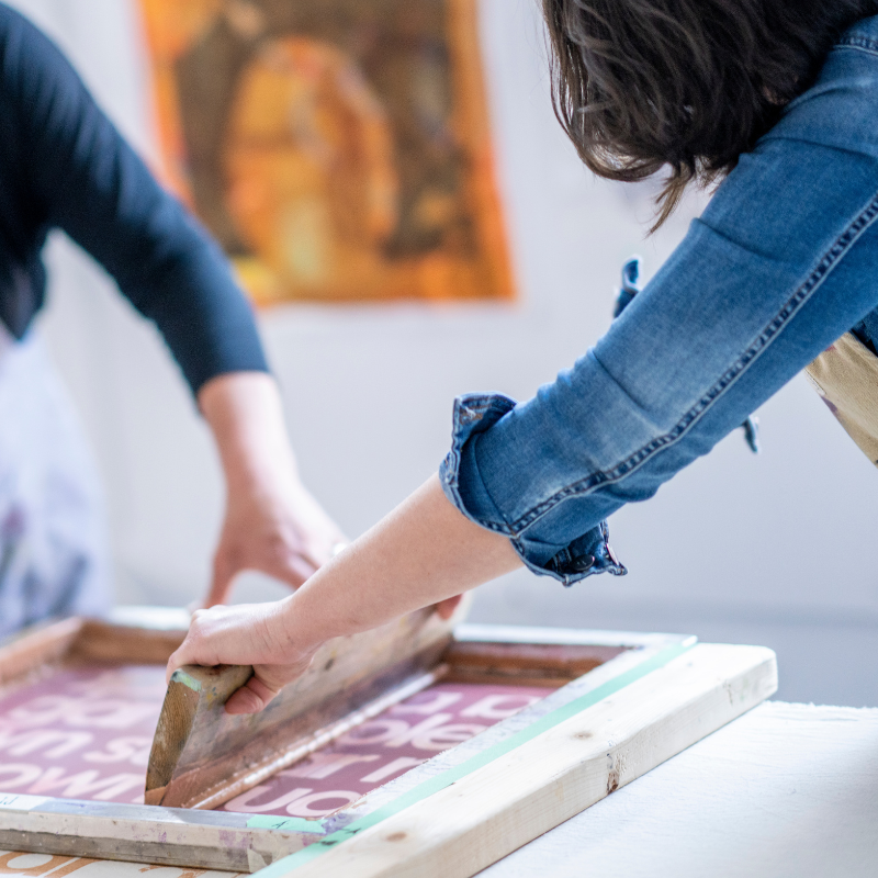 Screen Printing Your Own Art!